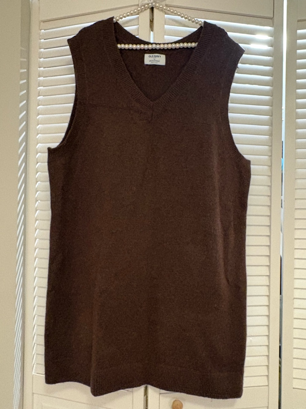 Old Navy SoSoft Sleeveless Mini Sweater Dress in Earthen (brown)